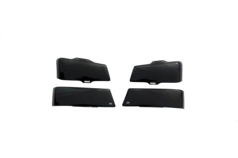 Headlight Covers for 2002-2007 Chevrolet Avalanche 1500/Avalanche 2500/Silverado 1500 Smoke Black Out 2pc. AVS