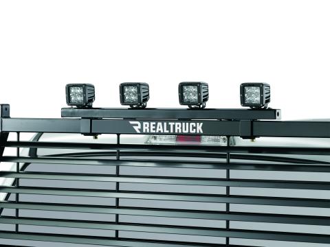 Off Road Light Bracket Universal Fits Backrack Safety Louvered Excl. Compact Trucks Backrack