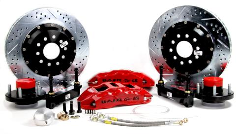 Extreme Plus Brake System Front 97-03 F150 4WD Trucks Monster Green Baer Brakes
