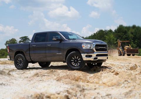 3 Inch Lift Kit 2019-2025 (New Body Style) Ram 1500 4WD with Fox Coilovers and Rear Shocks without Factory Air Ride Suspension Superlift