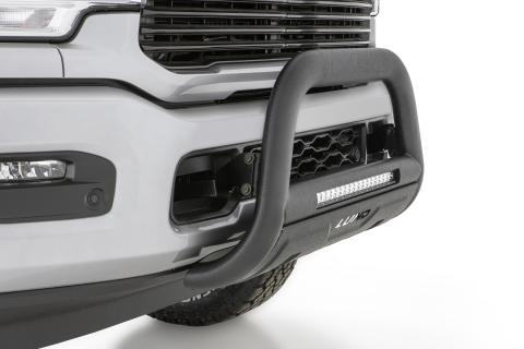 Bull Bar with LED Light Bar Black 2020-2024 Silverado/Sierra 2500 HD/3500 HD Lund