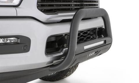 Bull Bar with LED Light Bar Black 2011-2019 Silverado/Sierra 2500 HD/3500 HD Lund