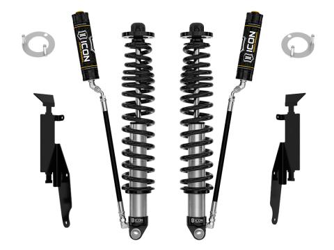 2021-2023 Ford Bronco Rear 1.25-3 Inch Lift V.S. 2.5 Series Coilover Kit Remote Reservoir Heavy Rate Spring Icon Vehicle Dynamics