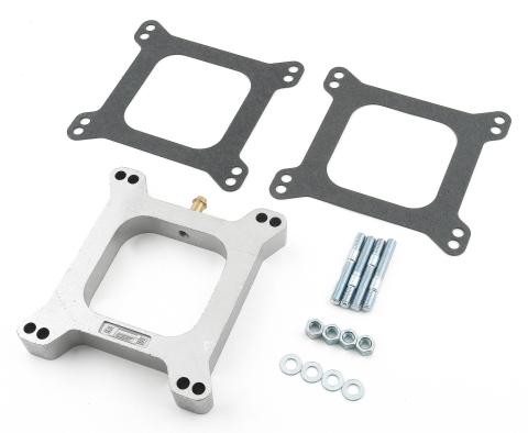 Carburetor Spacer Kit 1 Inch with 3/8 Inch PCV Tube Fits Square Flange Carburetors Mr Gasket