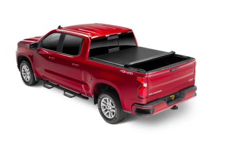 Lo Pro Tonneau Cover Black 2008-2015 Nissan Titan 7 Foot 3 Inch Bed Truxedo