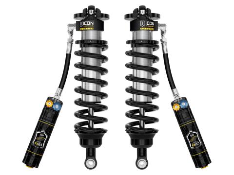 2022-2025 Toyota Tundra 1.25-3.25 Inch Lift 2023-2025 Sequoia 3-4.25 Inch Lift V.S. 3.0 Series Front Coilover Kit Remote Reservoir W CDXS Pair Icon Vehicle Dynamics