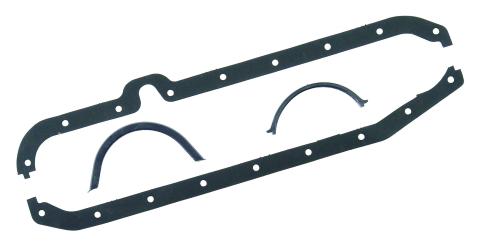 Ultra-Seal Oil Pan Gasket Fits 1980-1985 Chevrolet 262-400 Gen I Small Block Mr Gasket
