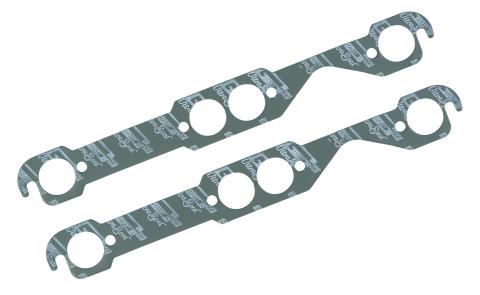 Ultra-Seal Header Gaskets Fits 1955-1991 Chevrolet 262-400 Gen I Small Block Round Ports, 1.50 Inch Mr Gasket