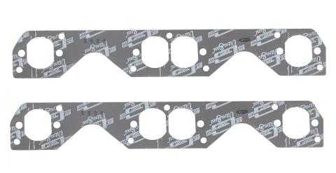 Ultra-Seal Header Gaskets Fits 1955-1991 Chevrolet 262-400 Gen I Small Block Stock Ports. Perfect for Hooker combination reversion plates Mr Gasket