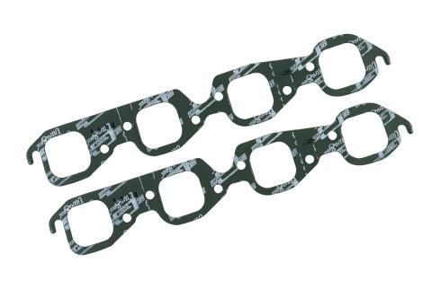 Ultra-Seal Header Gaskets Fits 1965-1990 Chevrolet 396-454 Mark IV Big Block Square Ports, 2.09 Inch Mr Gasket