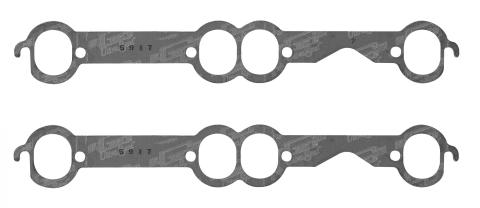Ultra-Seal Header Gaskets Fits 1955-1991 Chevrolet 262-400 Gen I Small Block Oval Ports, 1.50 Inch x 1.82 Inch Mr Gasket