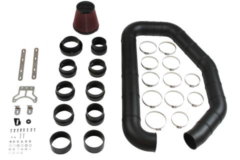 Delta Force Performance Air Intake Universal 4.00-Inch Air Intake System Flowmaster