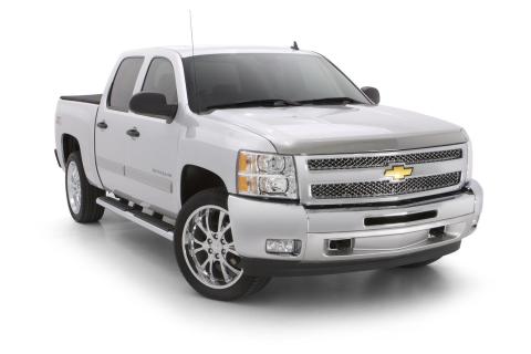 Aeroskin Hood Protector for 2019-2023 Ford Transit Connect Chrome AVS
