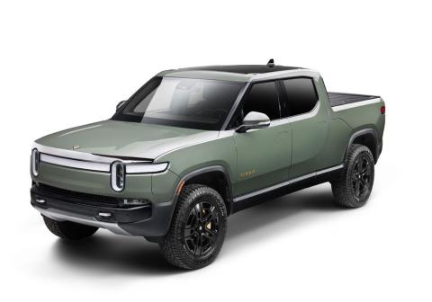 Aeroskin Hood Protector for 2022-2026 Rivian R1t Chrome AVS