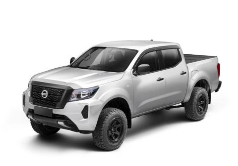 Aeroskin Hood Protector for 2014-2024 Nissan Np300/Np300 Frontier Chrome AVS