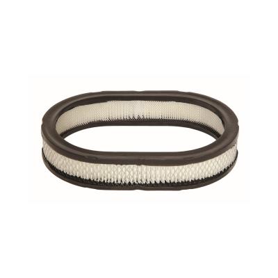 12 Inch x 2 Inch Oval Air Cleaner Element 11-3/8 x 7-7/8 Inch Oval, 2 Inch Tall Mr Gasket
