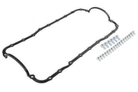 One-Piece Molded Rubber Oil Pan Gasket Kit Fits 1962-2001 Ford 221, 260, 289, 302 Small Block V8 Mr Gasket