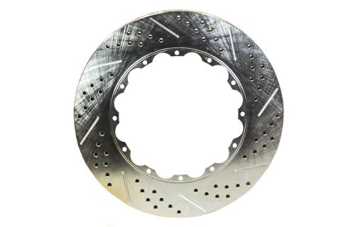 Rotor Ring Replacement 14 Inch 1.15 Inch Thick Plain No Zinc Drivers Side BAER Brakes