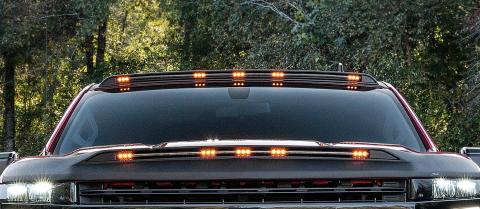 AeroCab Marker Light Color Match with five amber LED for 2019-2021 Toyota Tundra Magnetic Grey Metallic AVS
