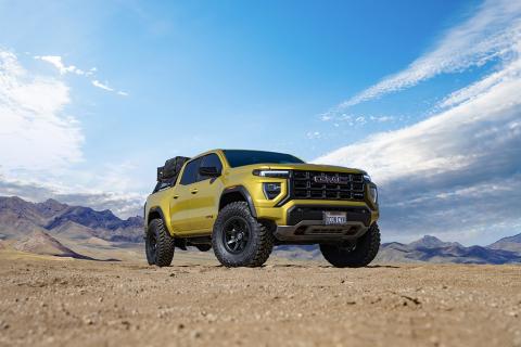 2023-2024 Canyon/Colorado Trail Boss & ZR2 2.5 Series Coilover Kit Remote Reservoir W/ CDCV Icon Vehicle Dynamics