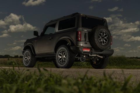Signature Series Exhaust System Fits 2021-2025 Ford Bronco 2.3/2.7-Liter, Axle-Back, 304 Stainless Steel, Dual Rear Exit Exhaust Flowmaster