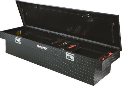 Challenger Single Lid Crossover Storage Box 1961-1965 1000/1500 Series Fleetside Standard Tub Lund