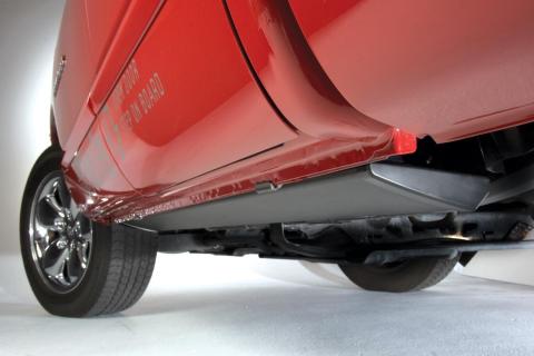 PowerStep Electric Running Boards Plug N Play System For 2014-2018 Silverado/Sierra 1500 (Incl 2019 Silverado LD/Sierra Limited) 2015-2019 Silverado/Sierra 2500/3500 (Excludes Diesel) Double and Crew Cab AMP Research