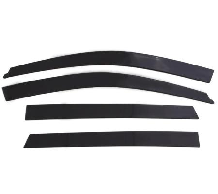 Ventvisor Deflector for 2013-2020 Nissan Pathfinder Matte Black Low Profile Outside Mount 4 Piece AVS