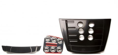 Port 1-Piece Hood Scoop for Universal Fitment AVS