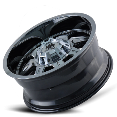 Mayhem Offroad Wheels Monstir 8100 CH 22x10 -19 Off Set 8 Lug 4.75 BSM 130.8 Bore 165.1 Bolt Circle Cast Aluminum
