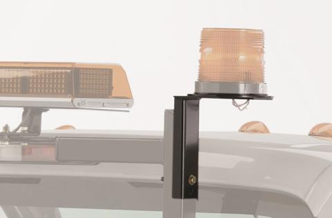 Utility Light Bracket Universal 6.5 Inch Base Passenger Side Backrack