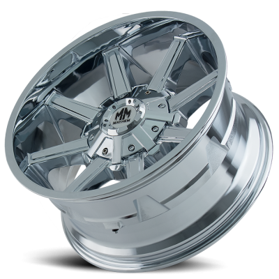 Mayhem Offroad Wheels Arsenal 8104 CH 18x9 Chrome 18 Off Set 5 Lug 5.71 BSM 110 Bore Cast Aluminum