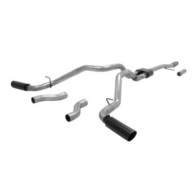 Outlaw Cat-Back Exhaust System Fits 2014-2019 (Classic Body) Chevrolet Silverado 1500/Gmc Sierra 1500 Crew Cab And Double Cab Models With 4.3L Or 5.3L Engine Aggressive Sound Flowmaster