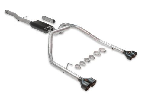 American Thunder Cat-Back Exhaust System Fits 2019-2023 Silverado/Sierra 1500 With 6.2L Engine Aggressive To Moderate Sound Flowmaster