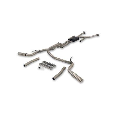 American Thunder Cat-Back Exhaust System Fits 2022-2025 Toyota Tundra 3.4-Liter, Cat-Back, Dual Out Rear/Side Exit, American Thunder Stainless Steel Exhaust System Flowmaster
