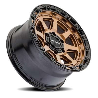 Mayhem Offroad Wheels Ridgeline 8306 BZ 17x8.5 Bronze -6 Off Set 6 Lug 4.51 BSM 106.1 Bore Cast Aluminum