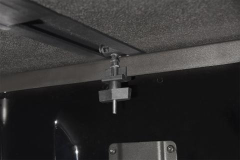 Solid Fold 2.0 Tool Box Tonneau Cover Black Textured Paint For Use w/Existing Tool Box Tool Box Not Included 2009-2014 Ford F-150 6' 6 inch Bed without Cargo Management System Extang