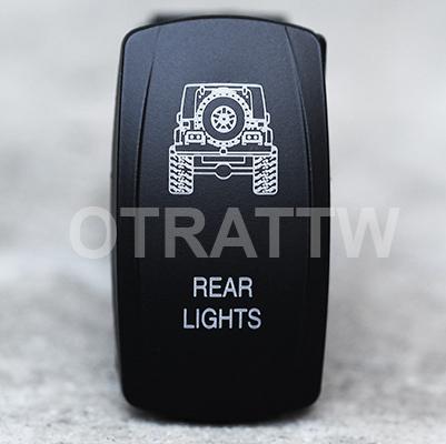 Switch, Rocker JK Rear Lights   