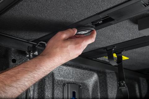 Solid Fold ALX Tonneau Cover Black Textured Paint 2014-2018 (2019 Legacy/Limited) Silverado/Sierra 5' 9 inch Bed Extang