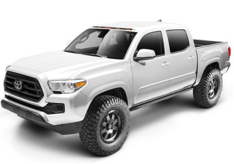 AeroCab Pro Marker Light Color Match w/ Continuous LED for 2019-2021 Toyota Tundra Super White AVS