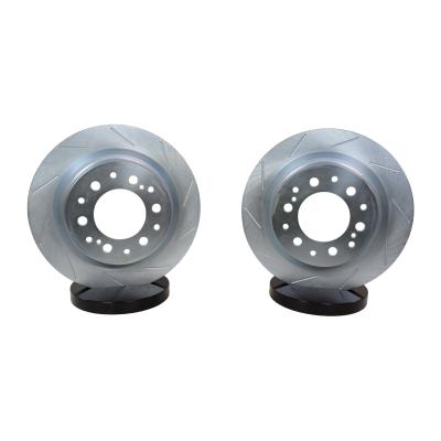 Claw Performance Rotors Rear (Slot/Zinc Only) 22-24 Toyota Tundra And 24-25 Tacoma Trd Pro Baer Brakes