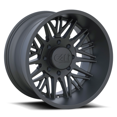 Cast Aluminum Wheels Rawkon 9109 MB 24x12 Matte Black 6 On 139.7 Bolt Pattern -51 Offset Cali Offroad Wheels