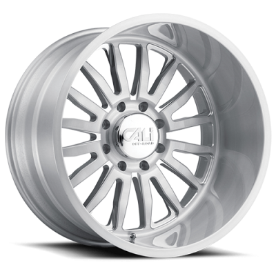 Cast Aluminum Wheels Summit 9110 SL 22x10 Brushed Brushed Silver 8 On 165.1 Bolt Pattern 0 Offset Cali Offroad Wheels