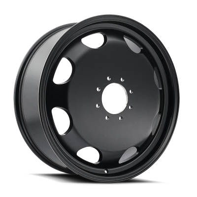 Dually Wheels Summit Dually 9110D MB 22x8.25 Matte Black 8 On 165.1 Bolt Pattern 100 Offset Cali Offroad Wheels