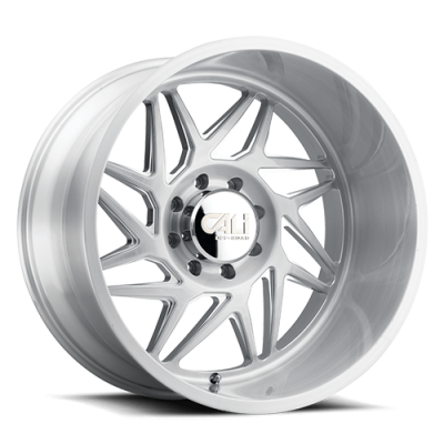 Cast Aluminum Wheels Gemini 9112 SL 24x14 Brushed 8 On 165.1 Bolt Pattern -76 Offset Cali Offroad Wheels