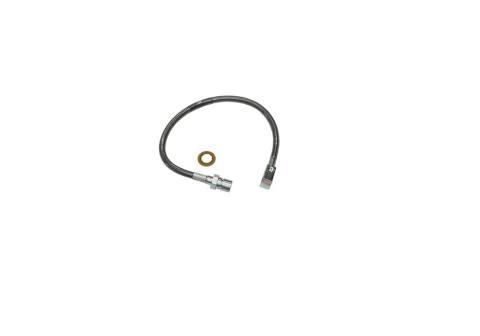 Bulletproof Brake Hose Rear 1971-1987 GM Pickup 1/2 and 3/4 Ton Solid Axle Pickups and 1971-1991 Blazer, Jimmy and Suburban 1/2 and 3/4 Ton Solid Axle with 4-6 Inch Lift Kit Superlift