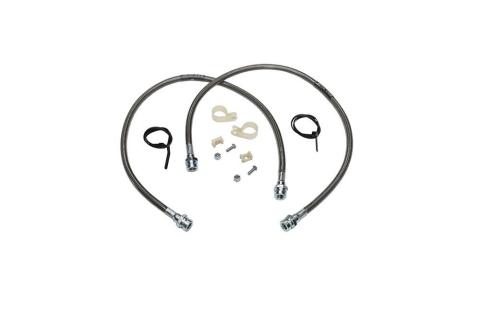 Bulletproof Brake Hose Front 1979-1996 Toyota Pickup and 4Runner with 3-7 Inch Lift Kit Superlift