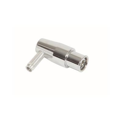Chrome Aluminum PCV Valve Fits Valve Covers with 1 Inch I.D. Grommets Mr Gasket