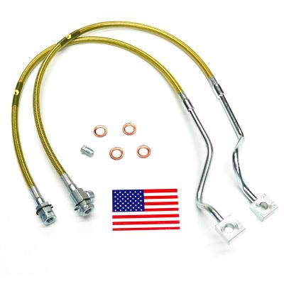 Bulletproof Brake Hose Front 1999-2004 Ford F-250 and F-350 with 4-8 Inch Lift Kit Superlift