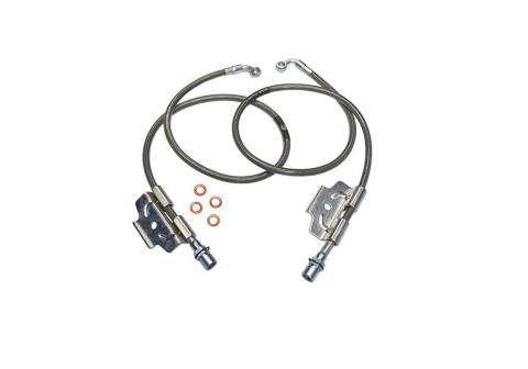 Bullet Proof Brake Hose Front 2003-2013 Dodge Ram 2500 and 3500 with 4-6 Inch Lift Kit Superlift